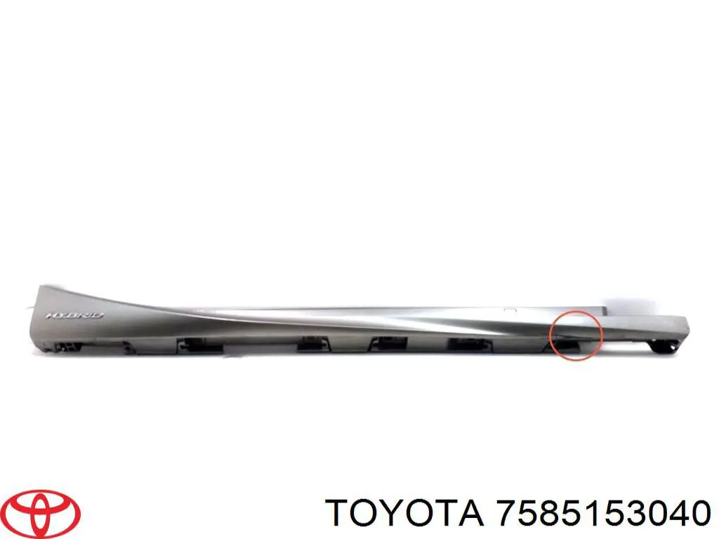  Toyota 7585153040 ціна, від 97.22 USD
