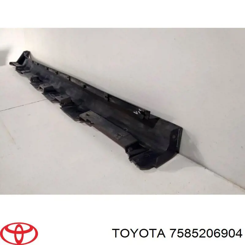 7585206904 Toyota Накладка зовнішня (молдинг) порога, лівий