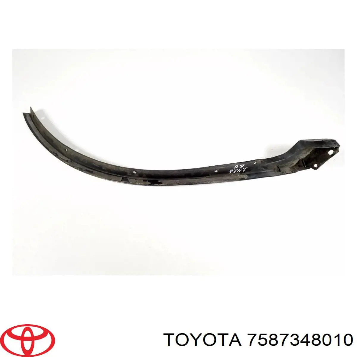 7587348010 Toyota Молдинг арки колеса заднього, правий