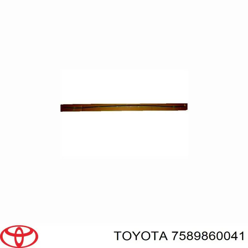 7589860041 Toyota Пістон (кліп) кріплення підкрилки переднього крила