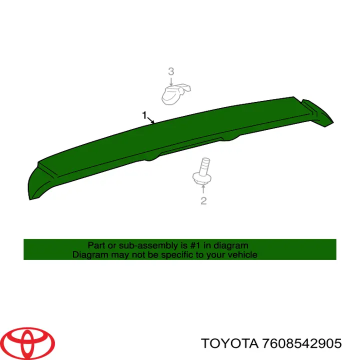 7608542905 Toyota 