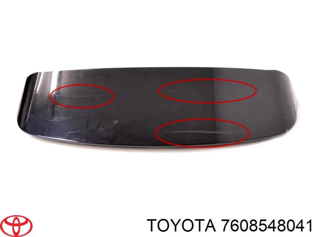 7608548041 Toyota спойлер 3/5-й, задніх дверей