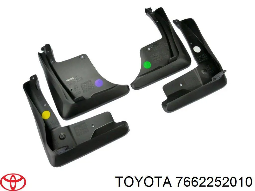 Бризговик передній, лівий Toyota 7662252010 ціна, від 6.33 USD