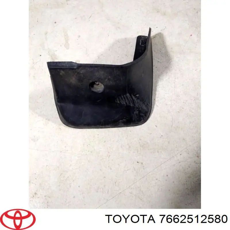 7662512580 Toyota Бризковики задній, правий