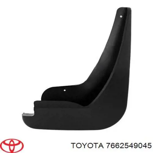 7662549045 Toyota Бризговик задній, правий