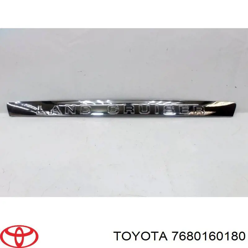 7680160180 Toyota Накладка задніх 3-х/5-х дверей