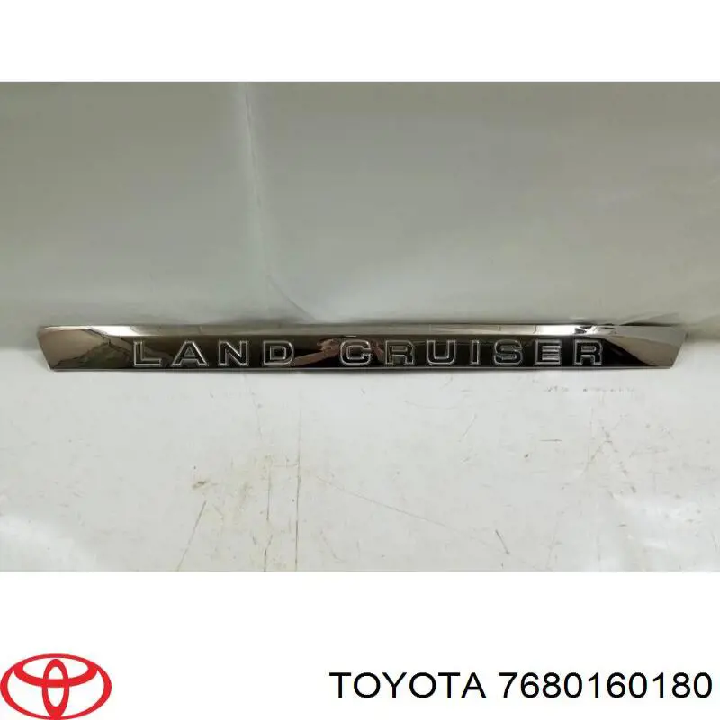 Купити 7680160180 Toyota Накладка задньої 3-й/5-й двері