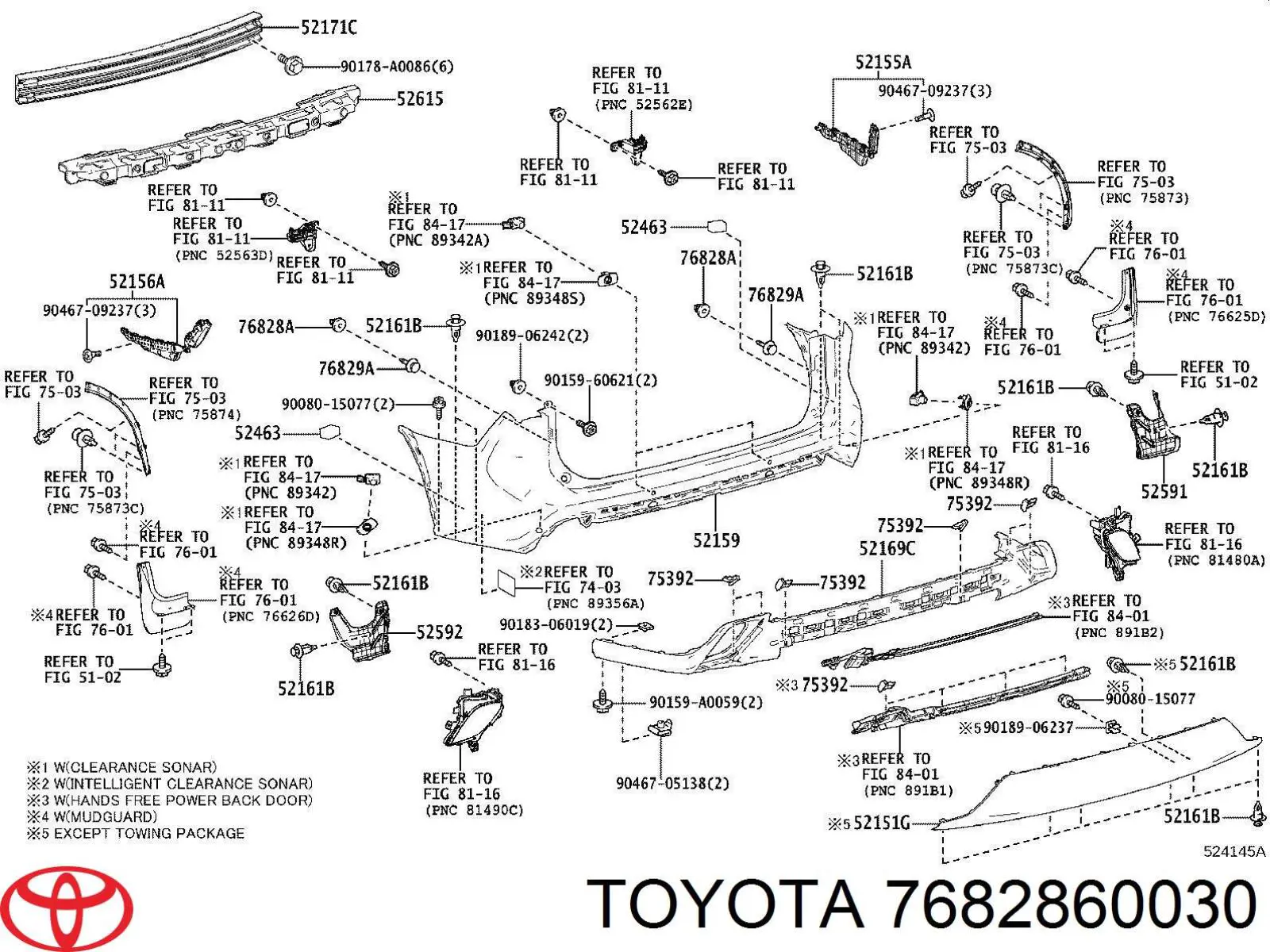 7682860030 Toyota 