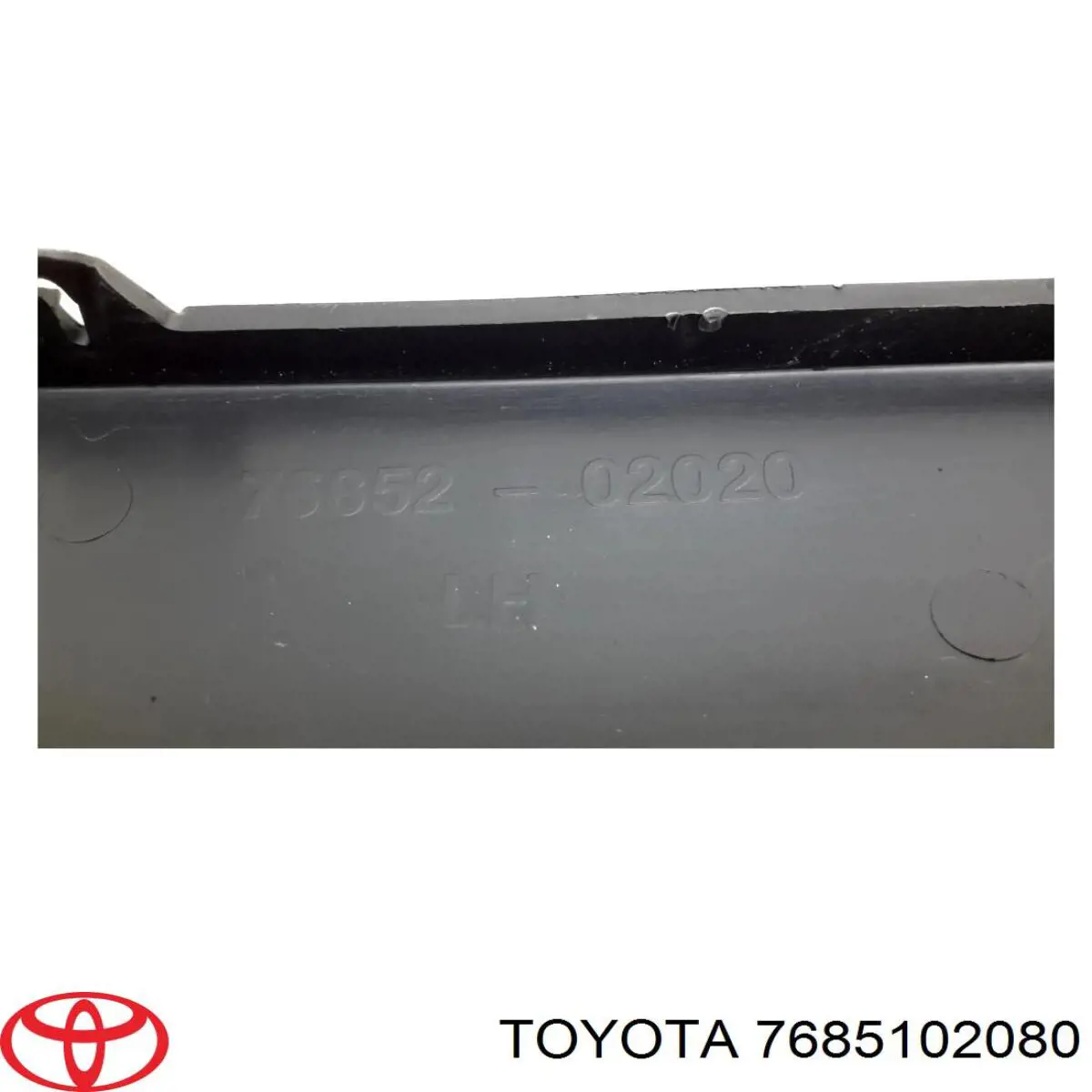 Купити 7685102080 Toyota Спойлер переднього бампера, правий