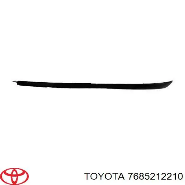7685212210 Toyota Захисна губа бампера переднього
