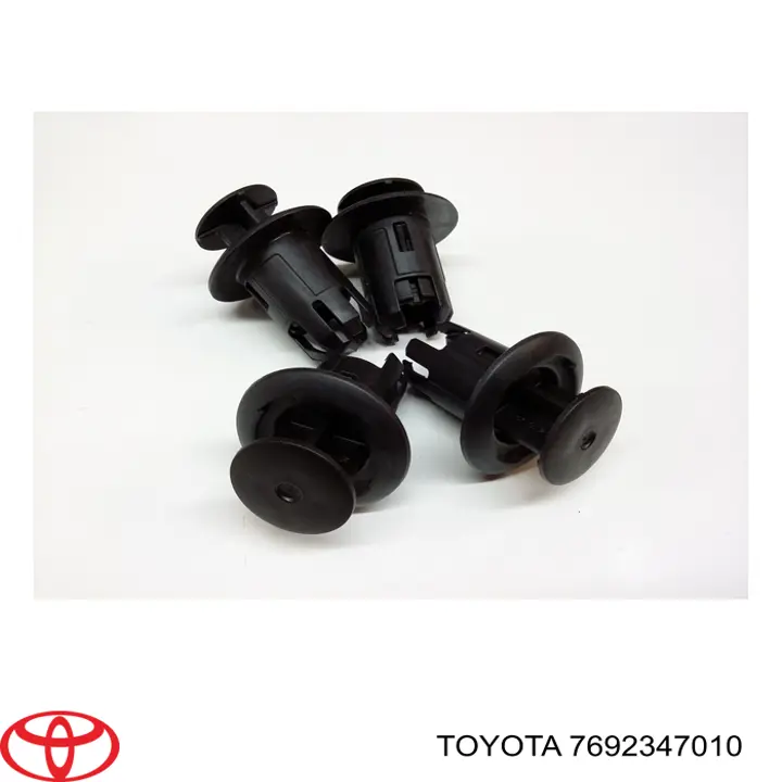 Пістон (кліп) кріплення накладок порогів Toyota 7692347010 ціна, від 1.27 USD