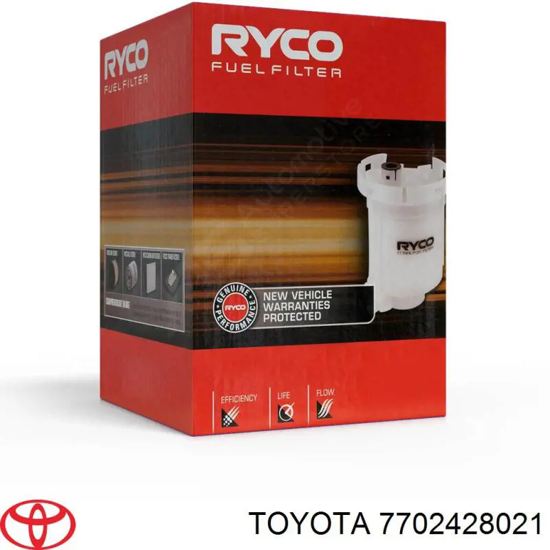 Паливний фільтр на Toyota Previa ACR50 (Тойота Превія)
