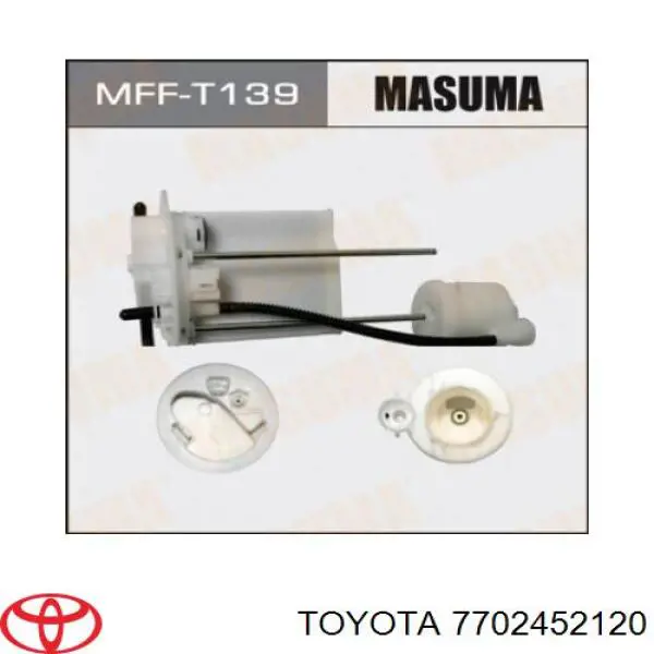 Паливний фільтр 7702452121 Toyota