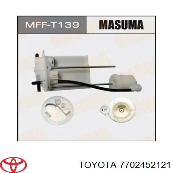 Купити 770240D062 Toyota Фільтр-відстійник палива грубої очистки
