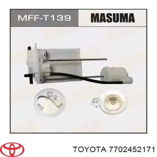 Паливний фільтр 7702452170 Toyota