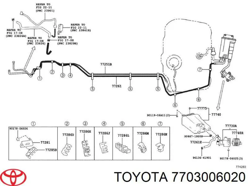 7703006020 Toyota 