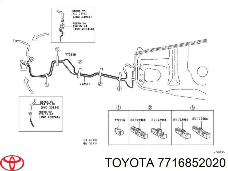 7716852020 Toyota 