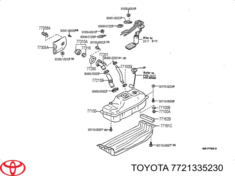 7721335230 Toyota 