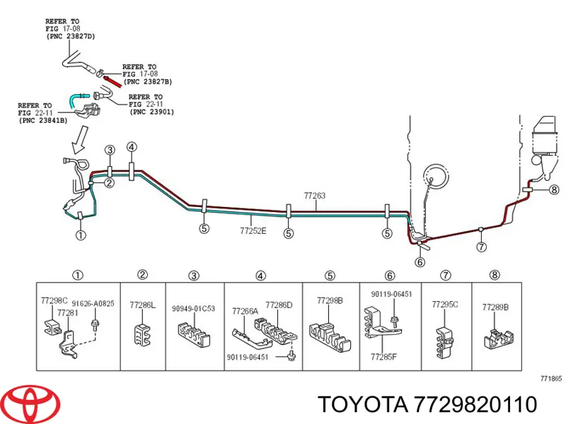 Купити 7729820110 Toyota 