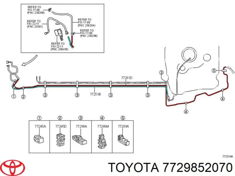 7729852070 Toyota 