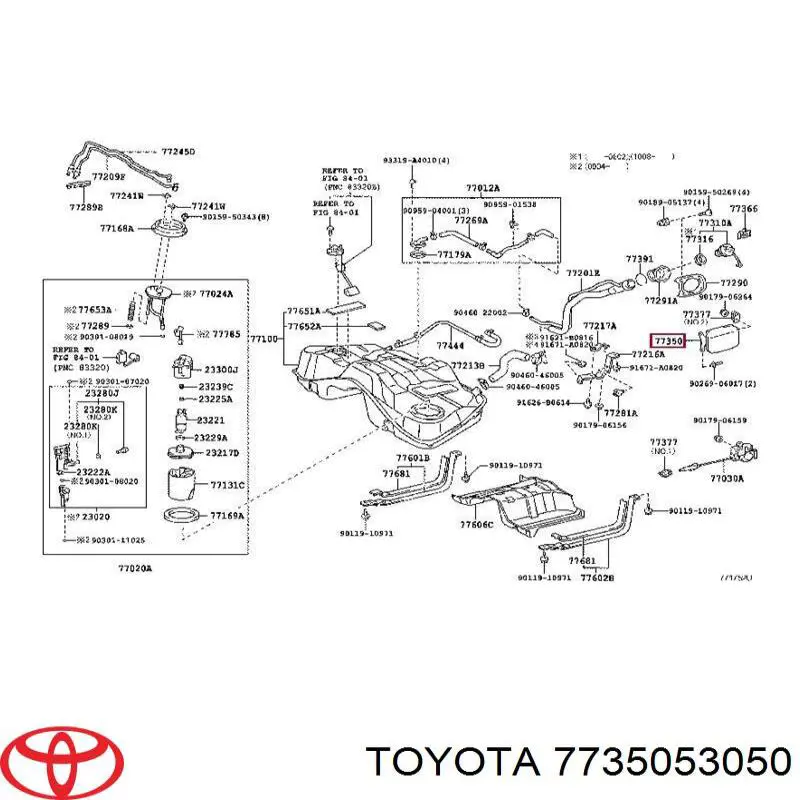Люк б/бака Lexus IS седан (E2) (2005 - 2013) ціна, від 11.40 USD