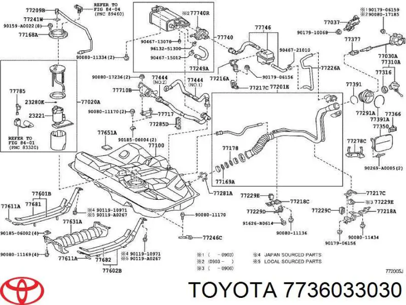 Купити 7736033030 Toyota 