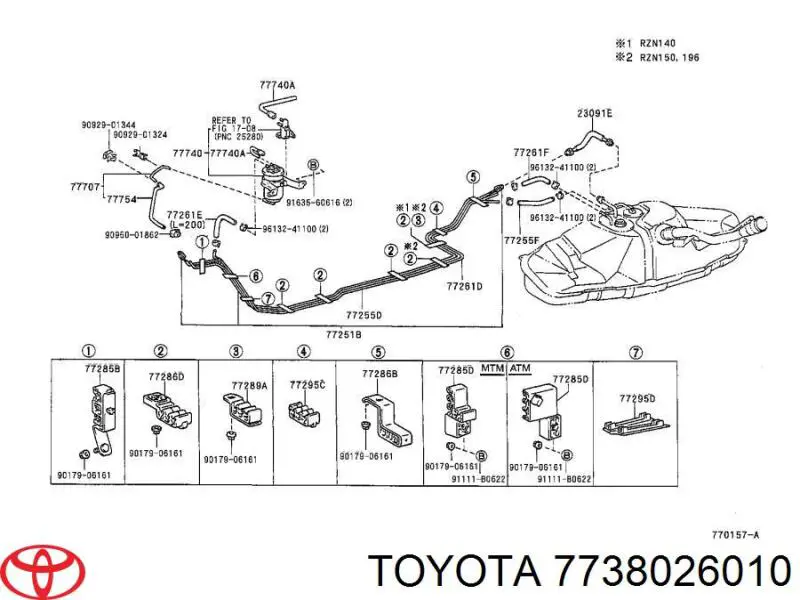 7738026010 Toyota 
