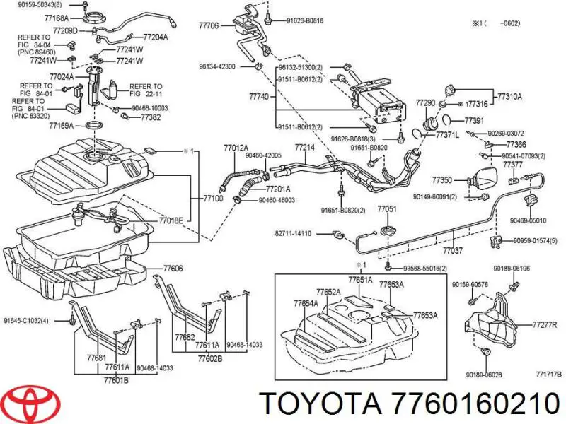  Toyota 7760160210 ціна, від 37.96 USD