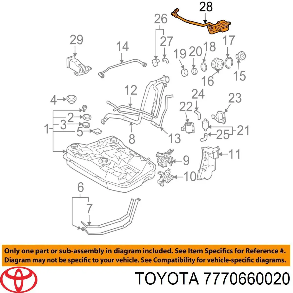 Купити 7770660020 Toyota 