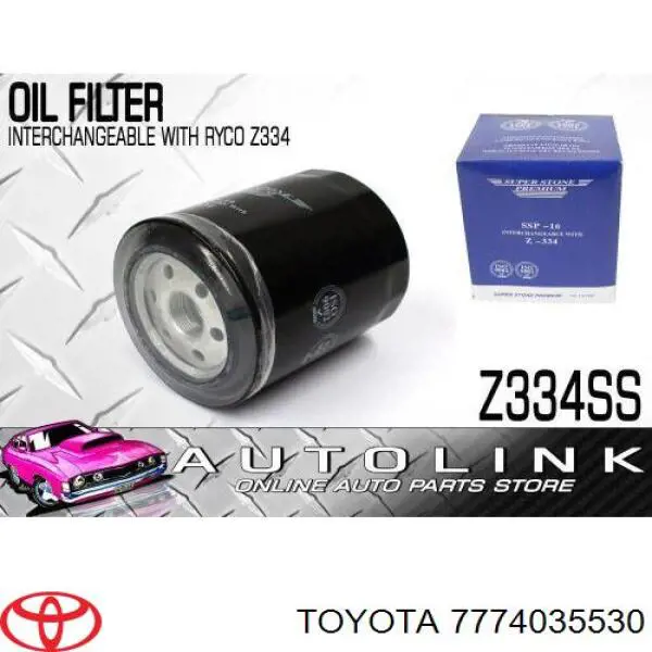 Купити 7774035530 Toyota Фільтр-відстійник палива грубої очистки