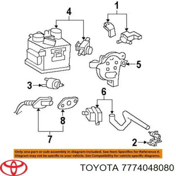 7774048080 Toyota 