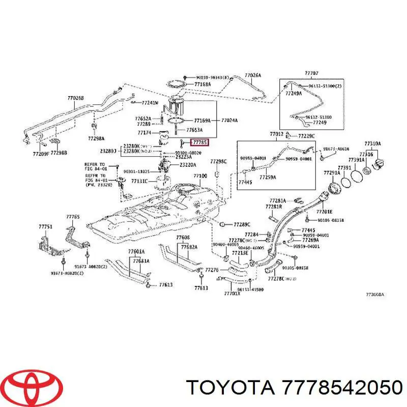  Toyota 7778542050 ціна, від 18.22 USD
