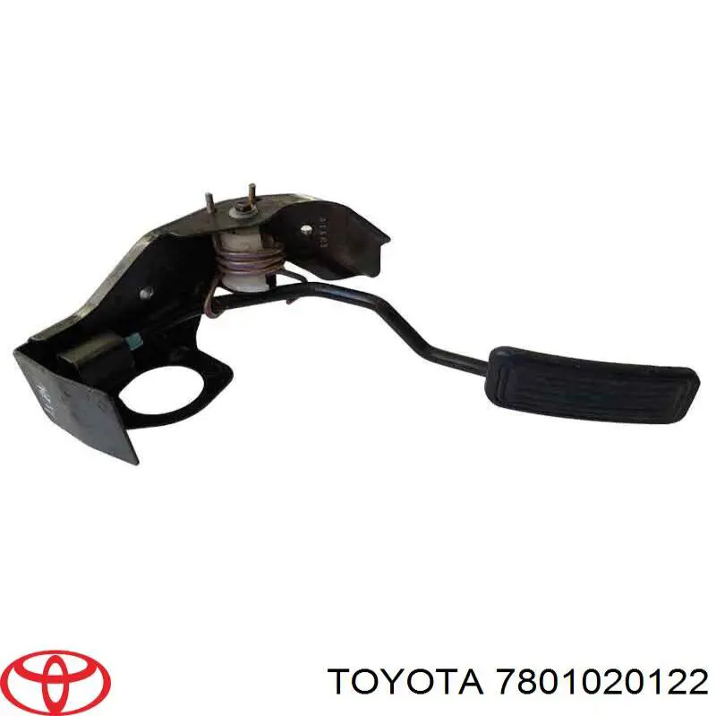 7801020122 Toyota Педаль газу (акселератора)
