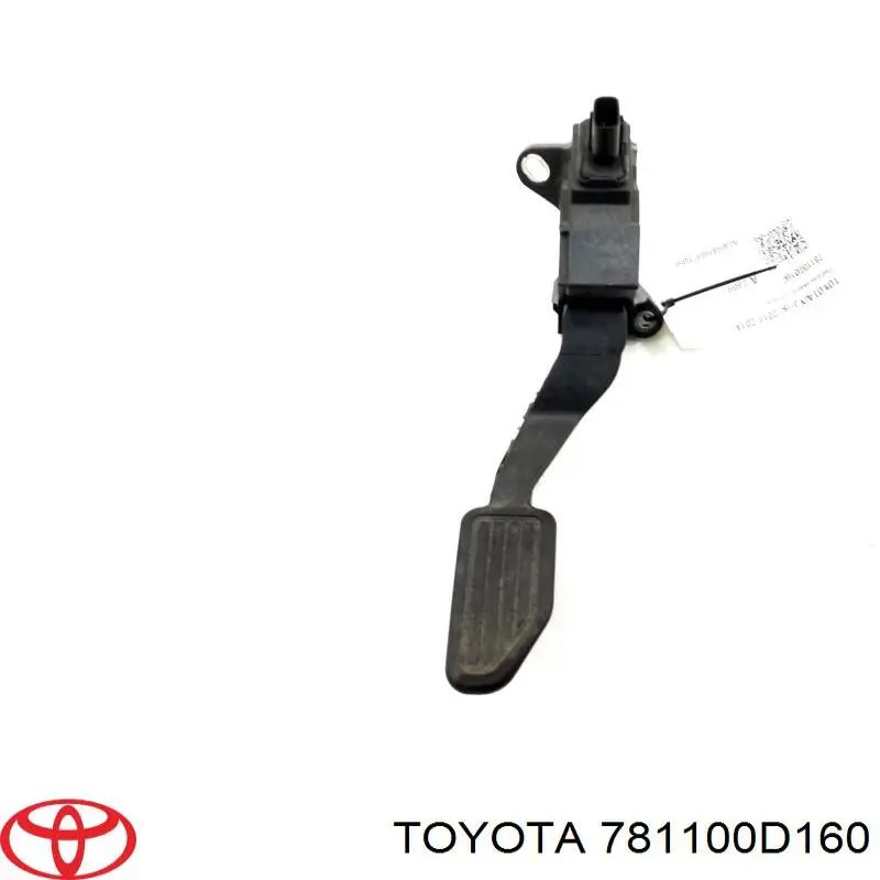 Підаль газу Toyota 781100D160 ціна, від 47.97 USD