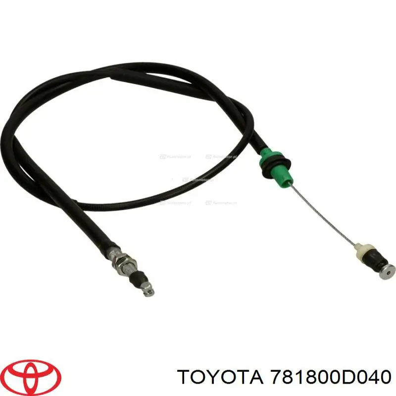 Купити 781800D040 Toyota Трос газу