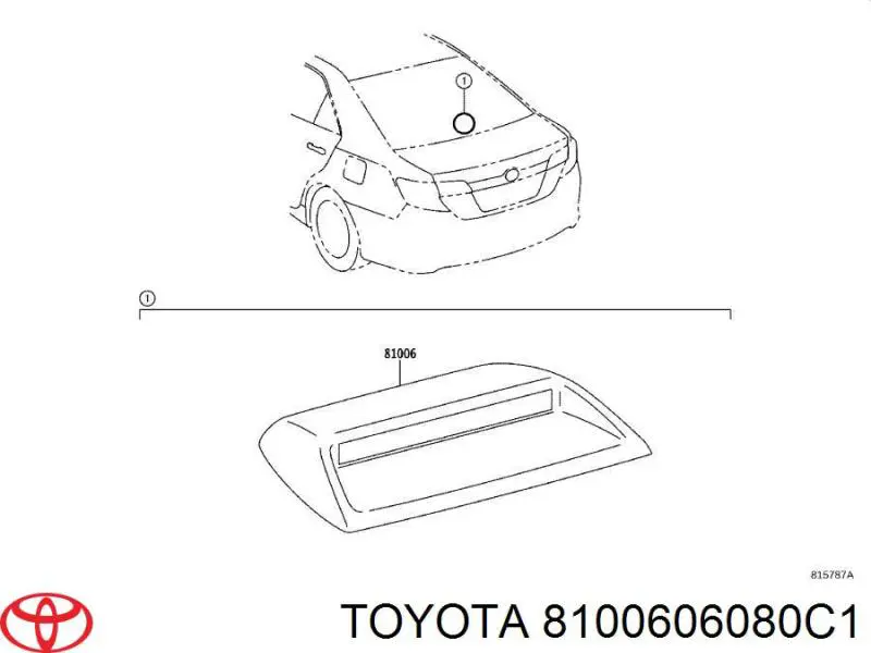  8100606080C1 Toyota