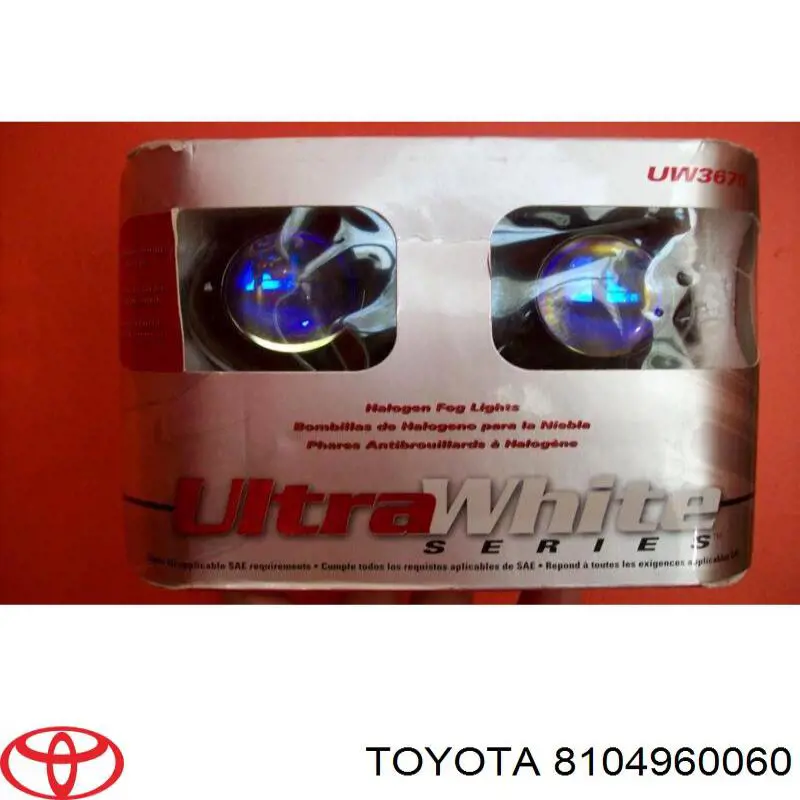 Туманка ліва Toyota 8104960060 ціна, від 76.19 USD