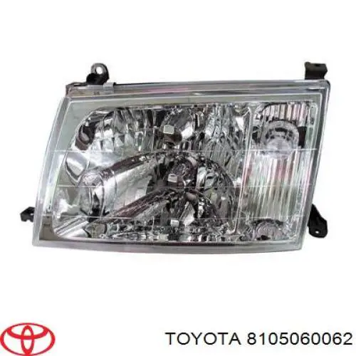 Купити 8105060061 Toyota Основна фара в зборі ліва