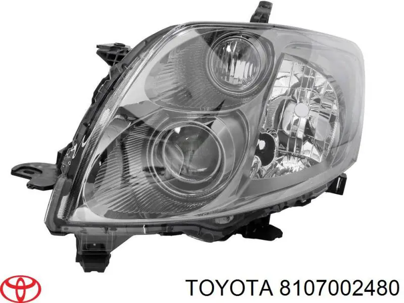 8107002480 Toyota Фара дальнього світла в зборі