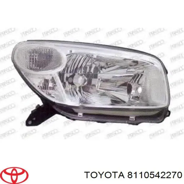 Купити 8110542270 Toyota Фара передня права