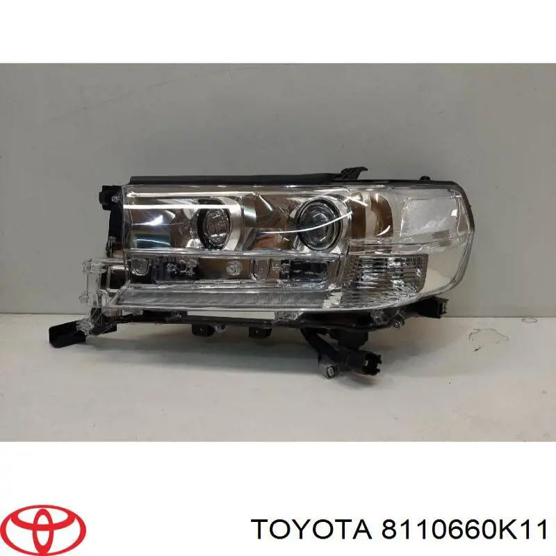 Фара дальнього світла в зборі Toyota 8110660K11 ціна, від 1054.05 USD