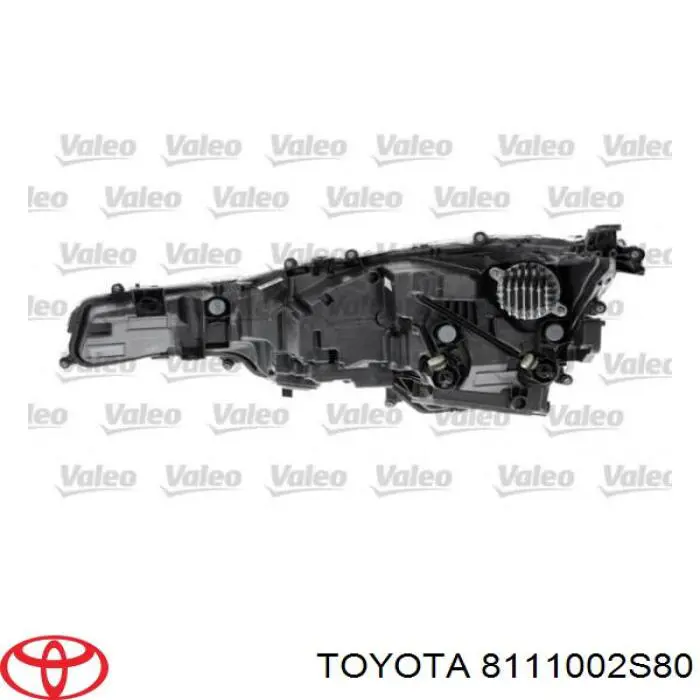 Фара права 8111002S80 Toyota