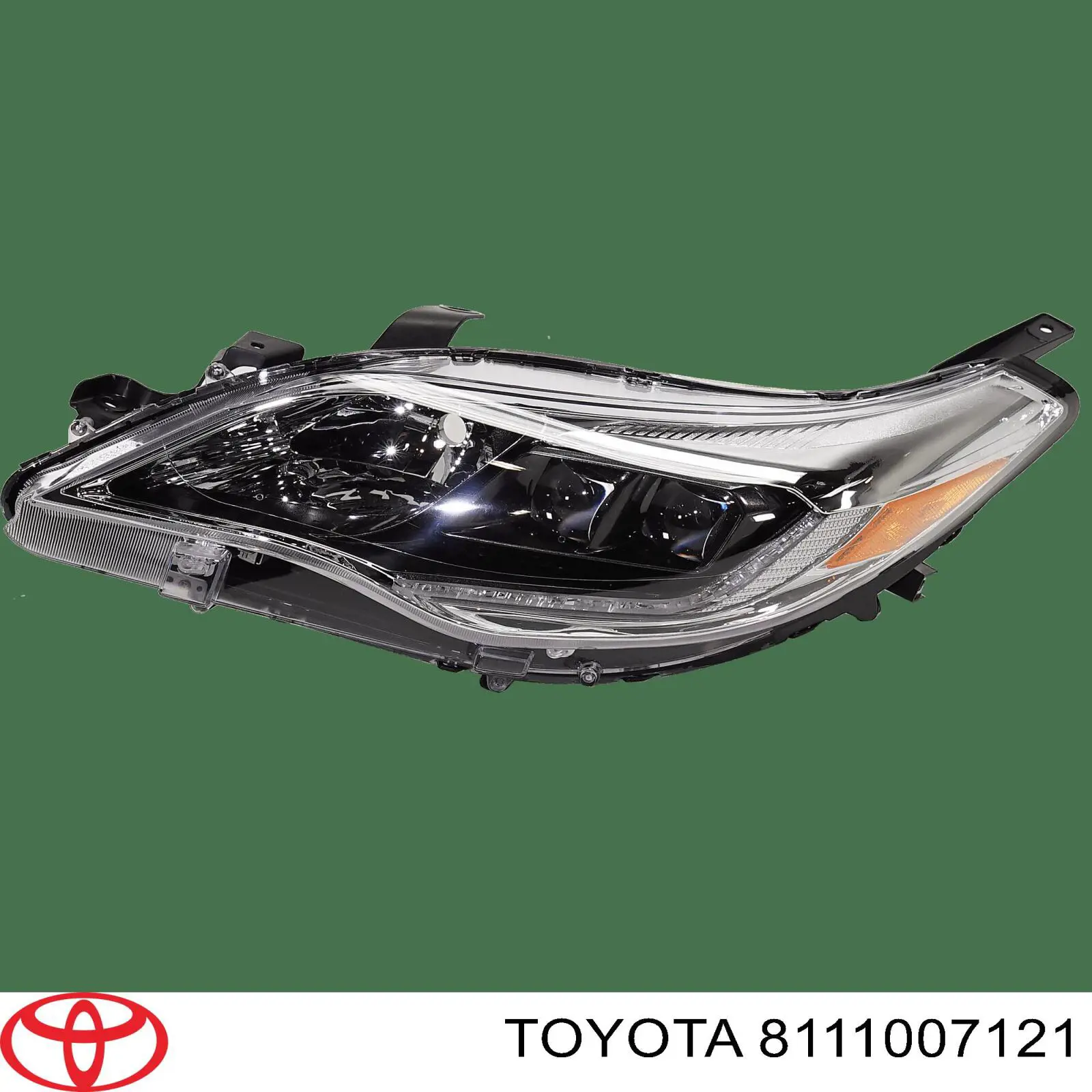 8111007121 Toyota Основна фара - вставка