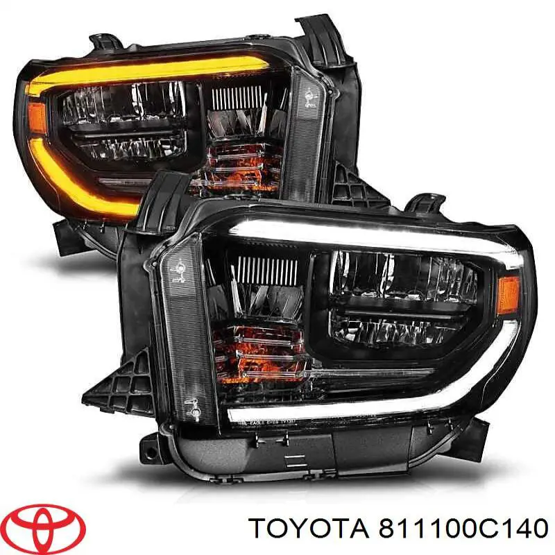 811100C140 Toyota Основна фара - вставка