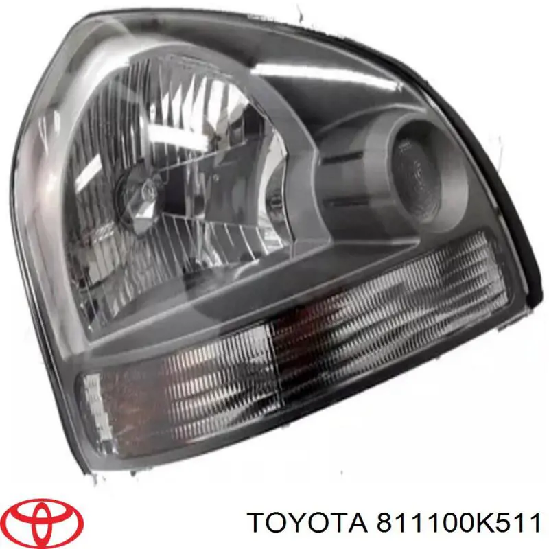811100K511 Toyota Основна фара - вставка
