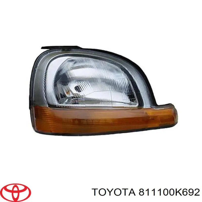 Фара правая Toyota 811100K692 ціна, від 378.82 USD