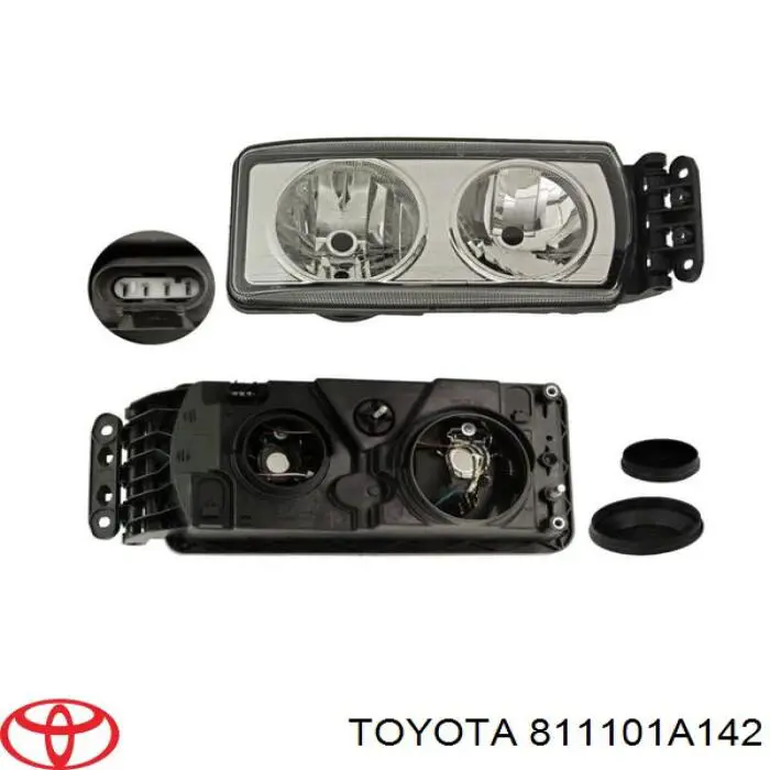 Купити Фара права Toyota Corolla  E8