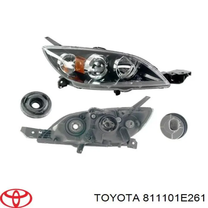 Фара права 811101E261 Toyota