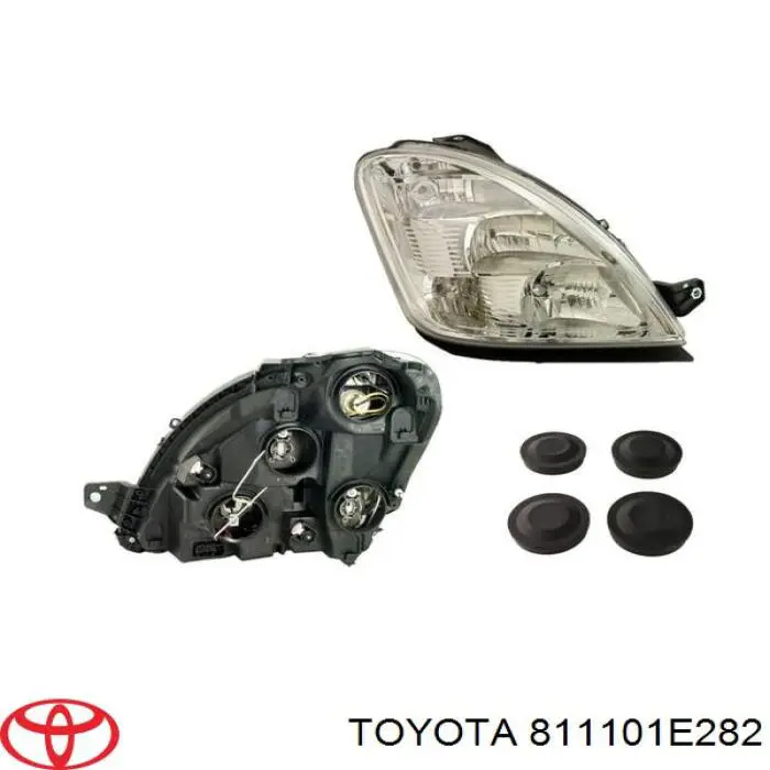 Фара передня права Toyota 811101E280