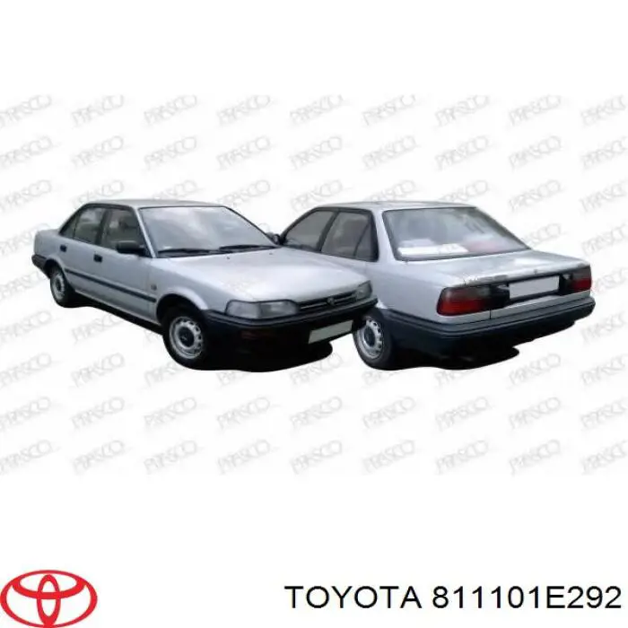 Фара права 811101E291 Toyota